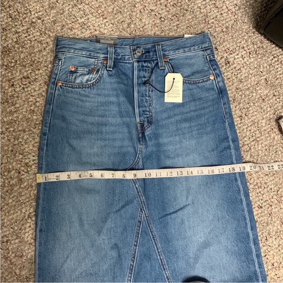 LEVIS Maxi Denim Skirt - Picture 4 of 5